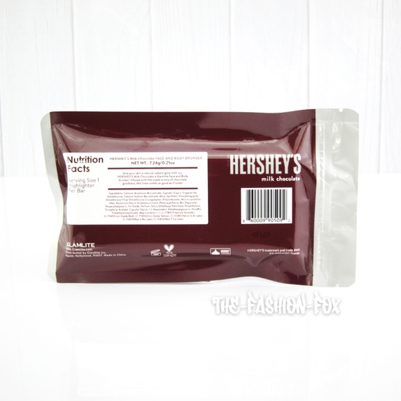Glamlite Cosmetics x Hershey's Milk Chocolate Scented Face and Body Bronzer NEW - Picture 4 of 5